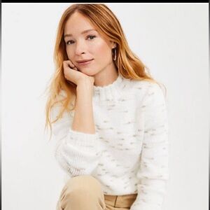 Loft Spacedye Turtle Neck Sweater. NWT medium